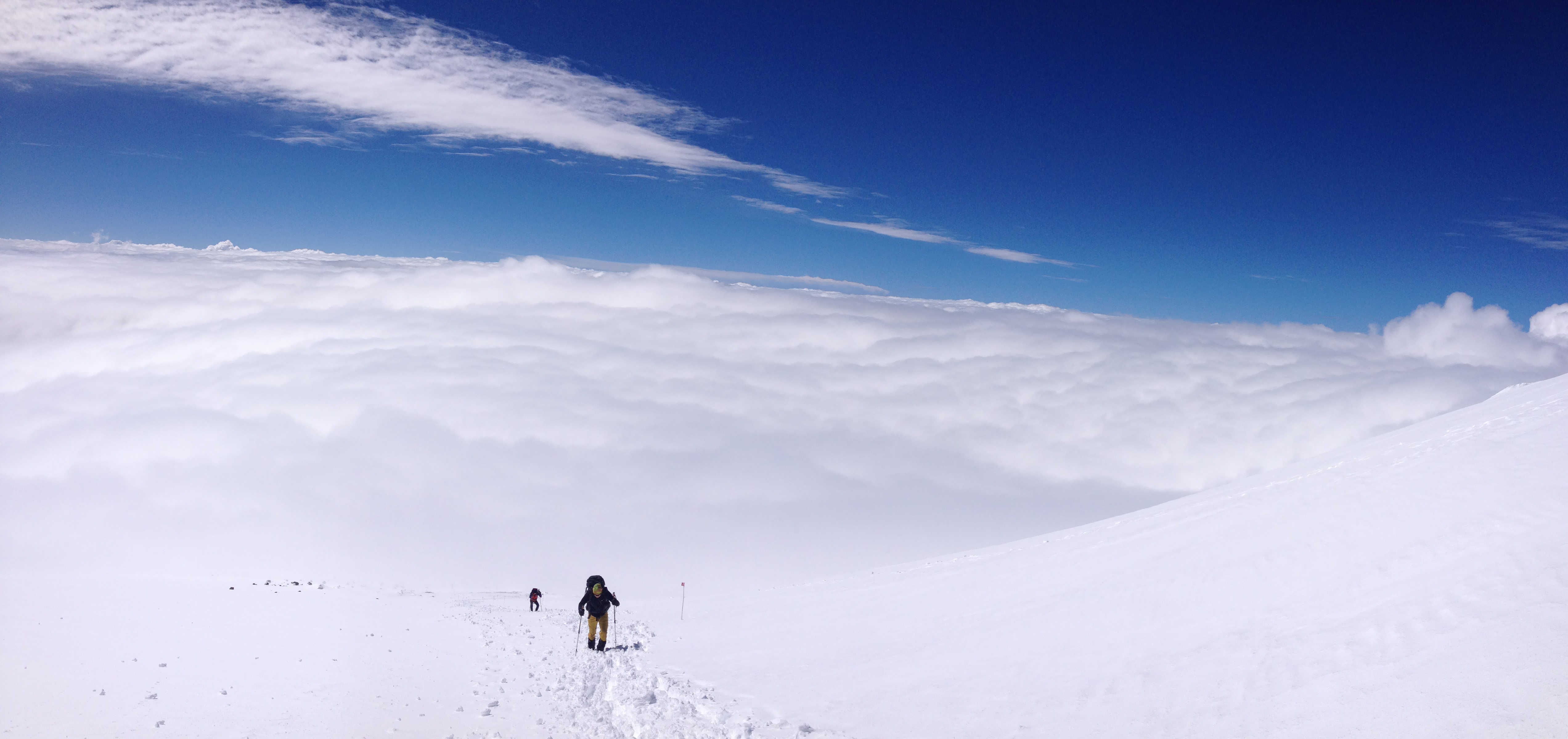 Panorama po cestě na Elbrus