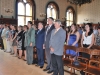 Předávání vysvědčení absolventům VOŠE 2012