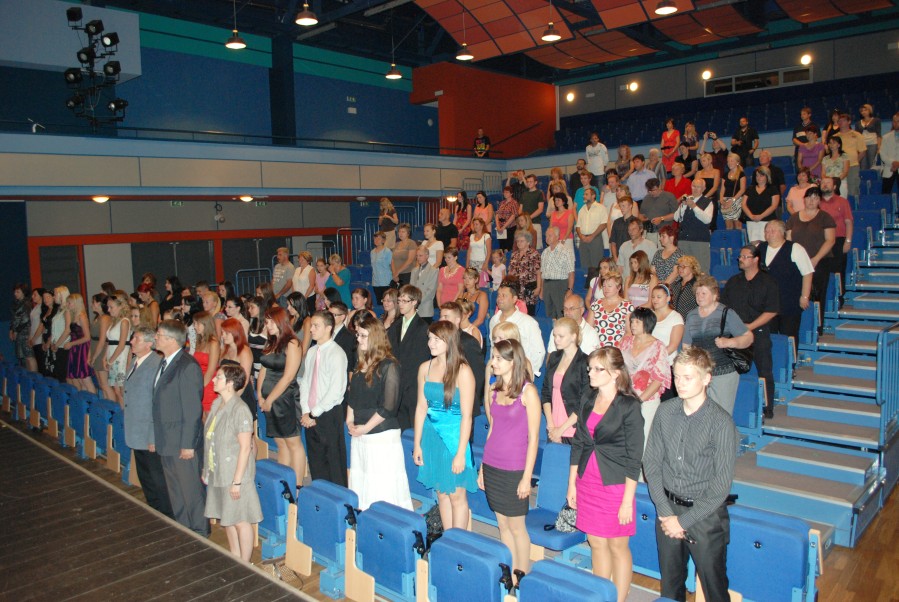 Slavnostní předávání maturitních vysvědčení 2012